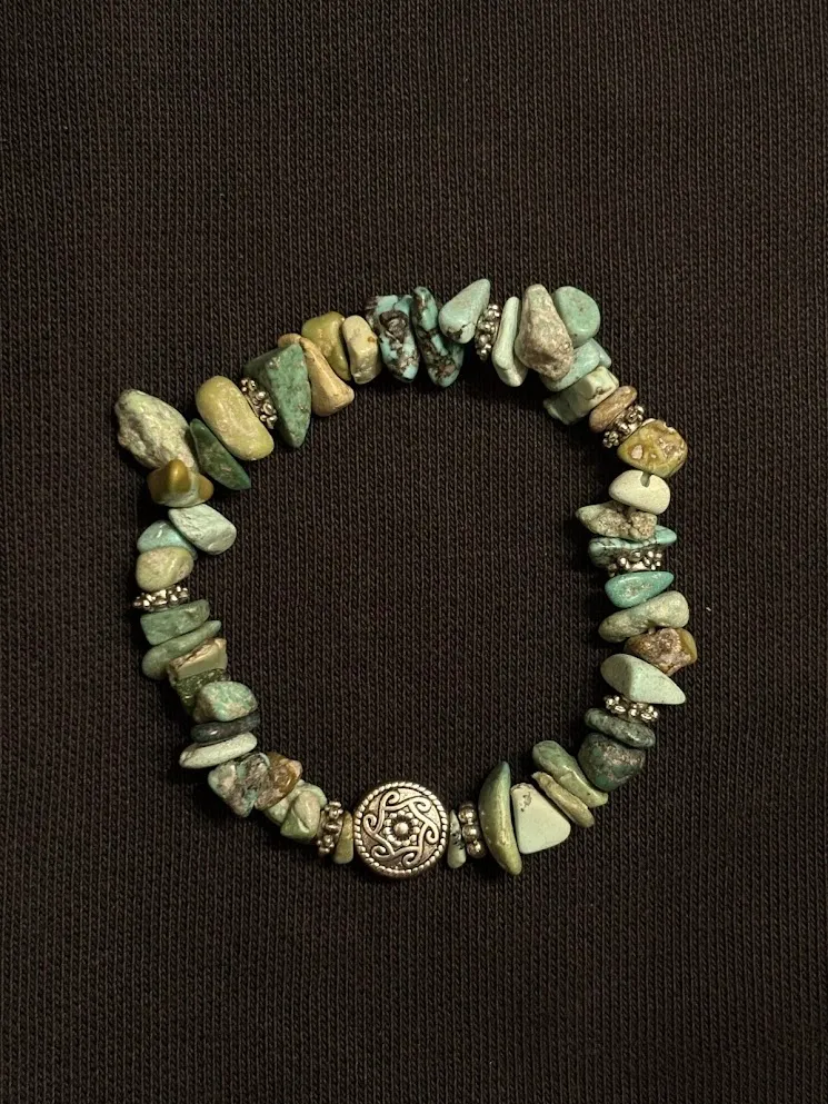 Belt buckle bracelet — handmade bracelet by Beadiverse