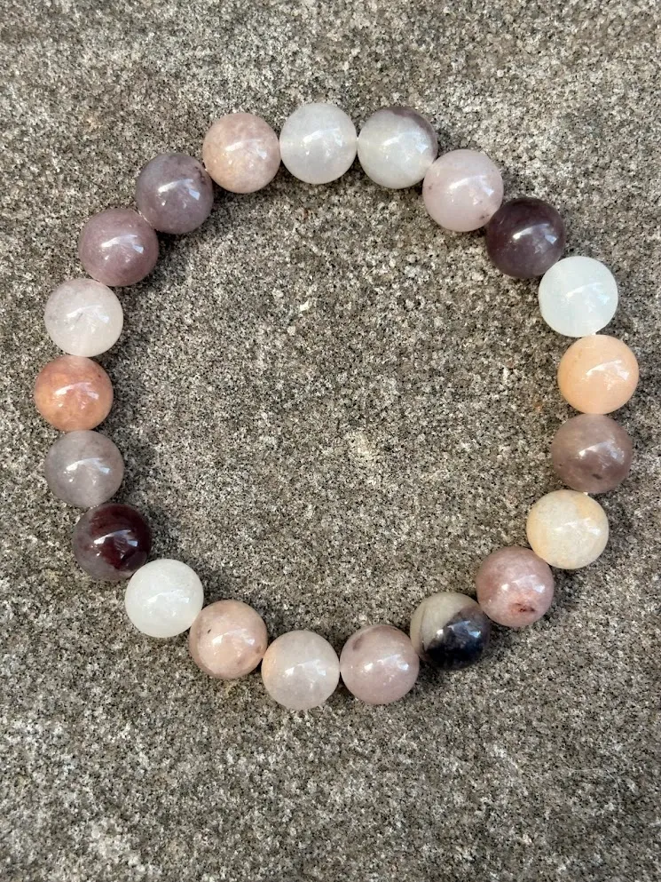 Iced coffee bracelet — handmade bracelet by Beadiverse