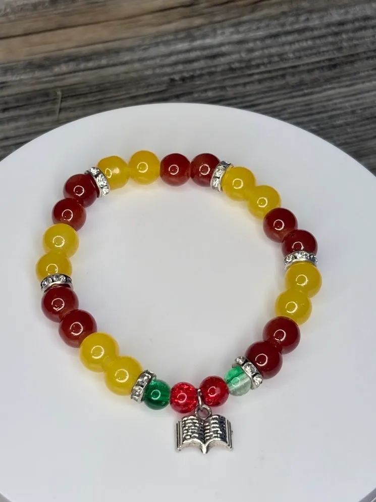 Beauty and the beast bracelet — handmade bracelet by Beadiverse