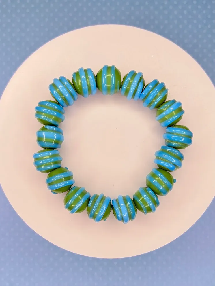 Toxic drizzel bracelet — handmade bracelet by Beadiverse