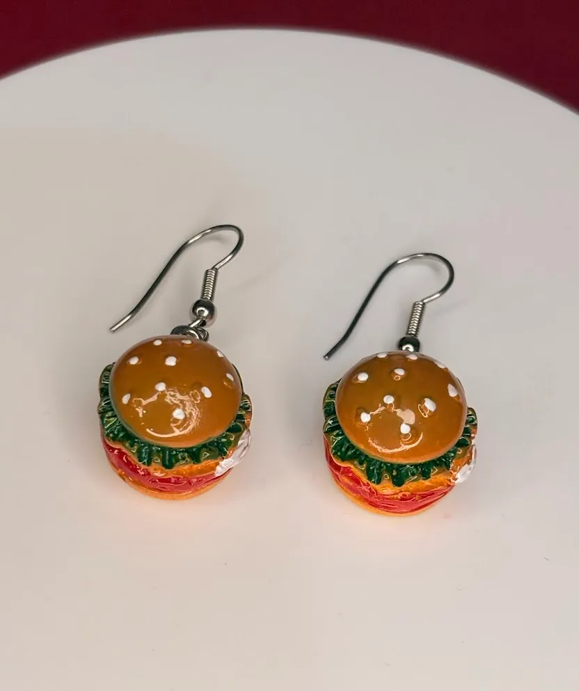 Krabby patty earrings 4