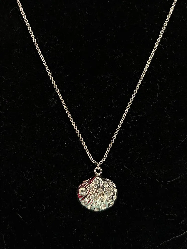 Sparkling seashell necklace 2