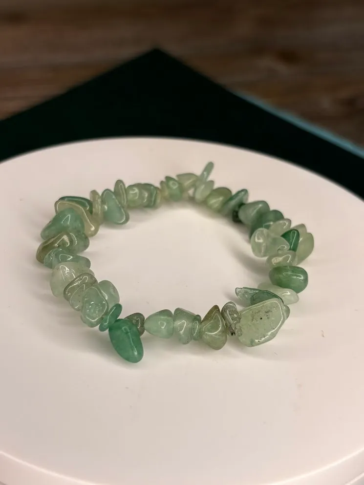 Sage crystal bracelet 2