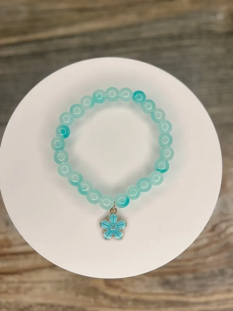 Aqua bloom bracelet 2