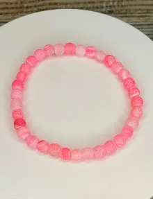 Bubblegum stone bracelet 2