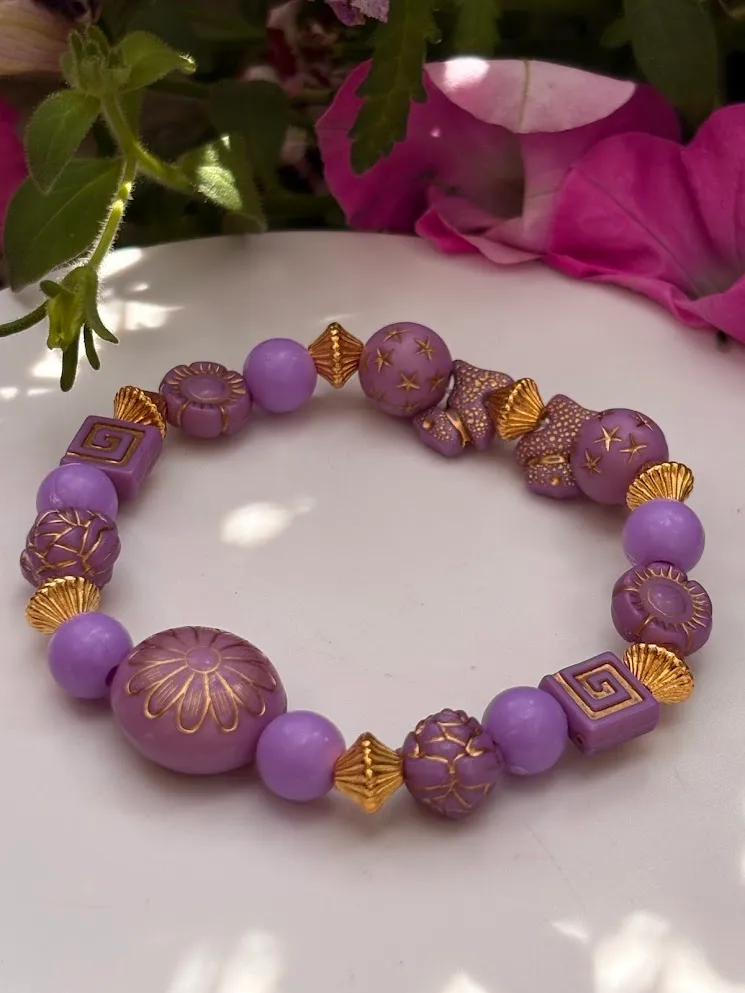 Tangled inspired bracelet — handmade bracelet by Beadiverse