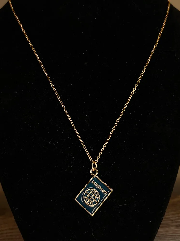 Passport necklace 2