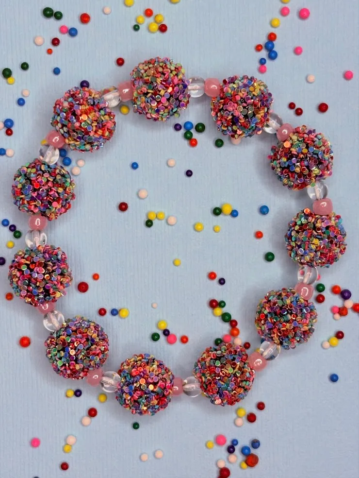 nerds gummy clusters bracelet — handmade bracelet by Beadiverse