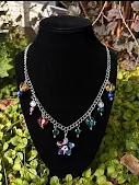 Goofy's galaxy necklace — handmade necklace by Beadiverse