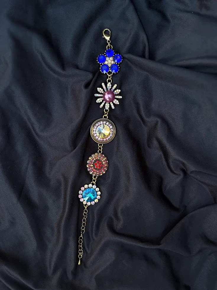 Kaleidoscope bracelet — handmade bracelet by Beadiverse