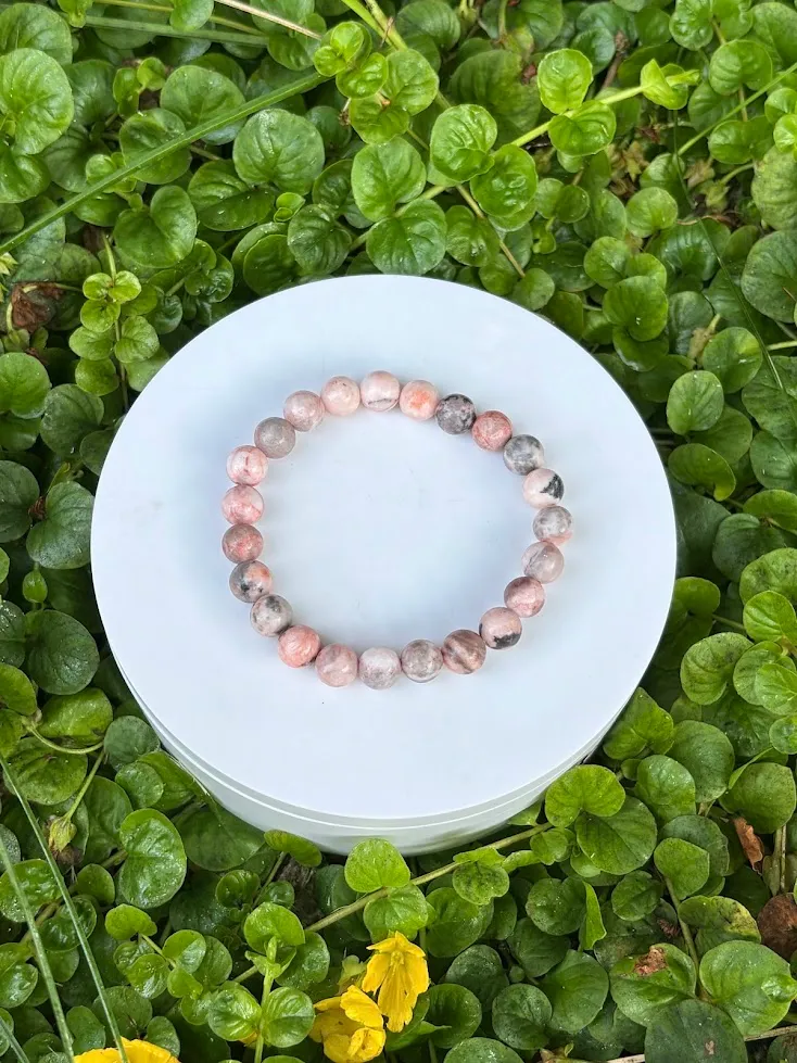Desert blush bracelet — handmade bracelet by Beadiverse