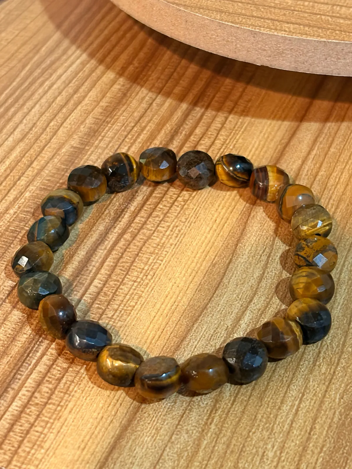 Tiger eye bracelet — handmade bracelet by Beadiverse