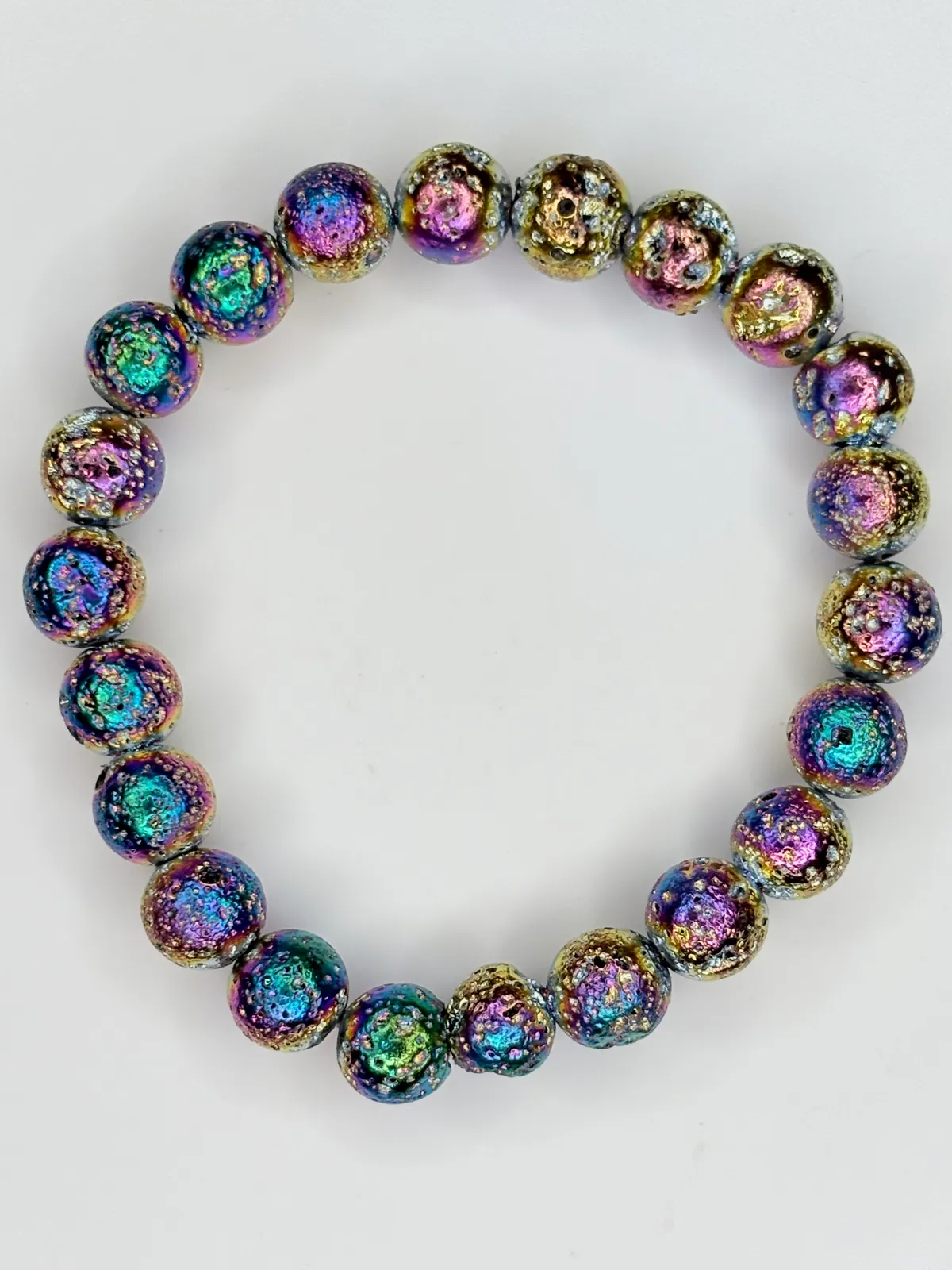 Toxic asteroid bracelet — handmade bracelet by Beadiverse