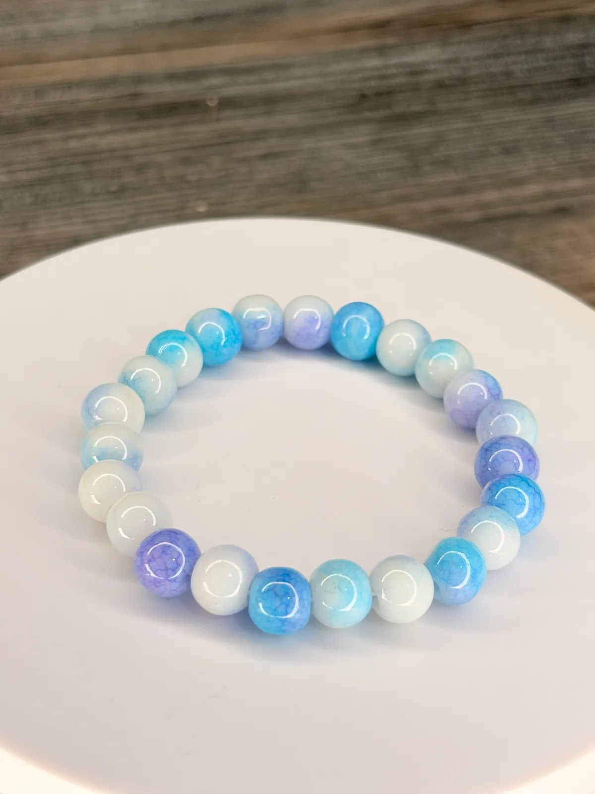 winter cotton candy bracelet 2