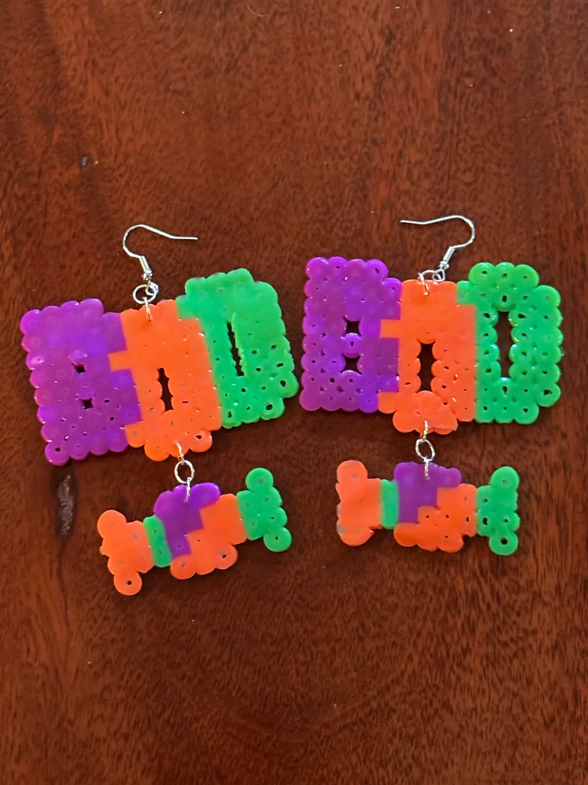 Boo earrings — handmade earrings by Beadiverse